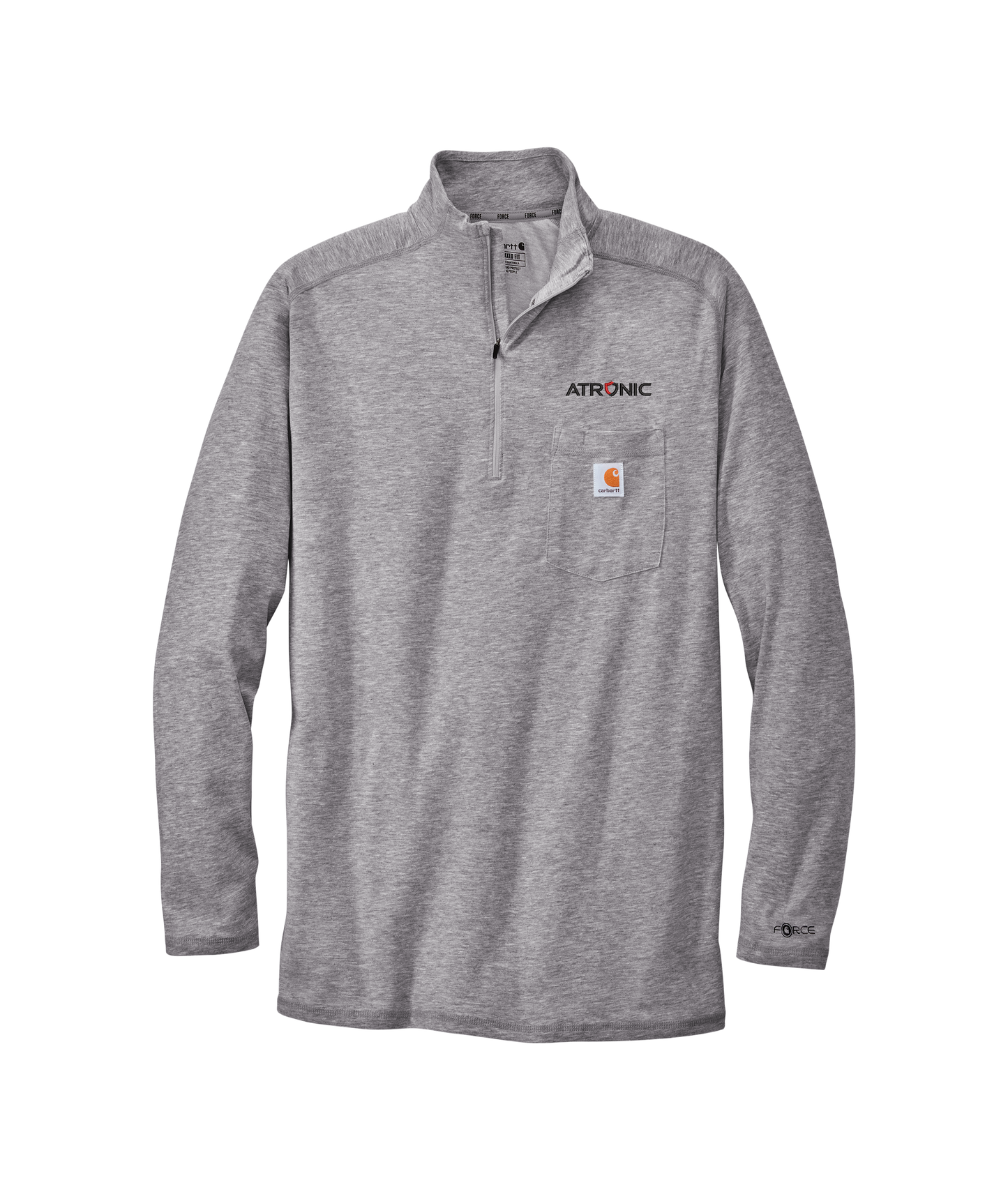 Carhartt Force® 1/4-Zip Long Sleeve T-Shirt