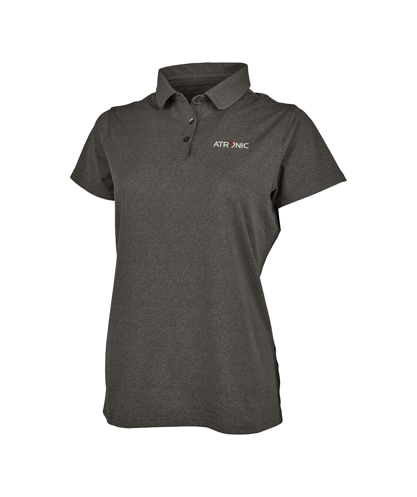 Charles River Women's Heathered Eco-Logic Stretch Polo